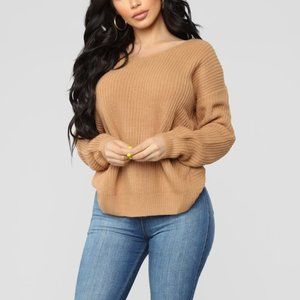 FashionNova Twist Sweater